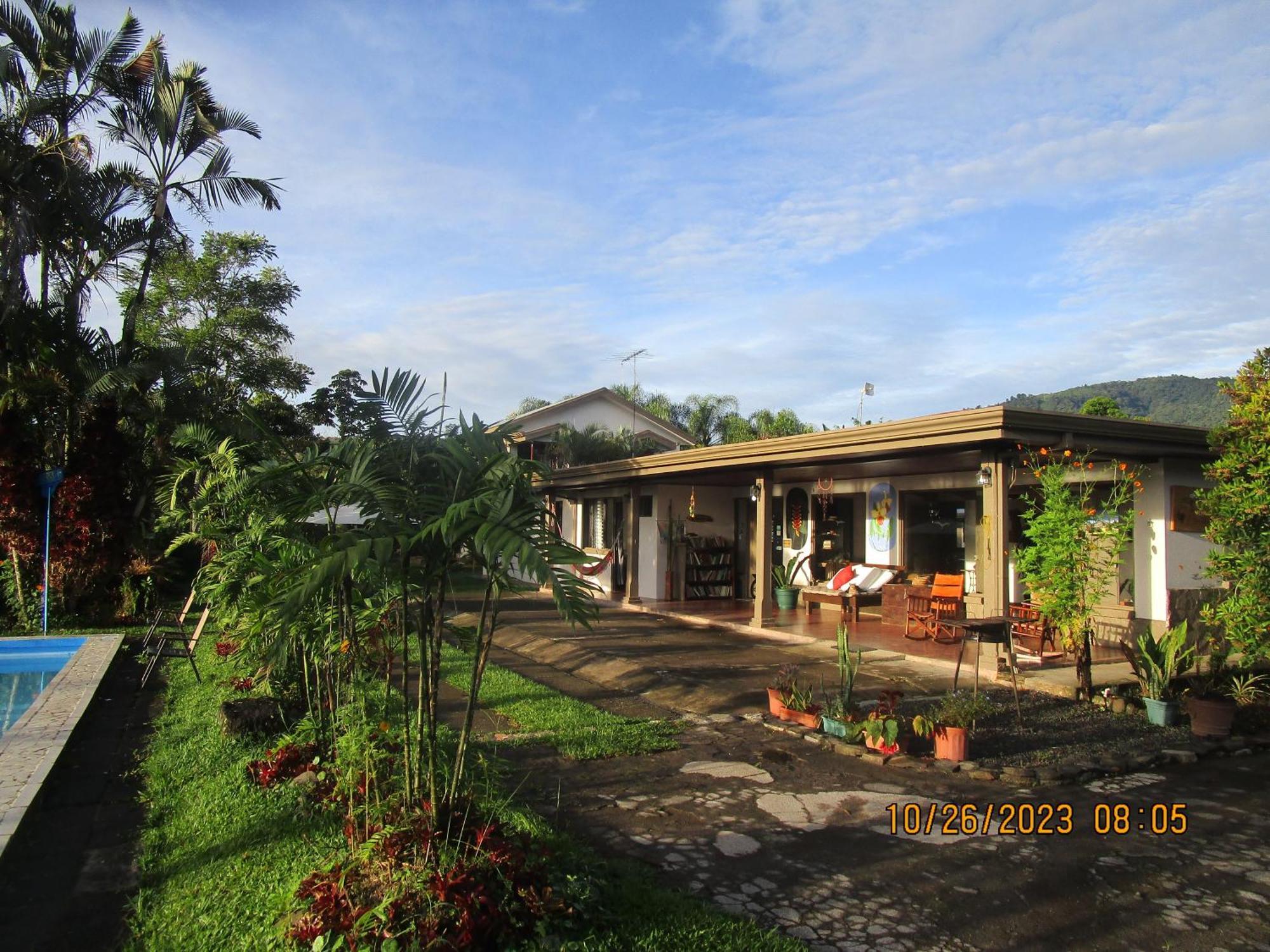 Casa Aquiares Lodge Posada Rural Турриальба Экстерьер фото